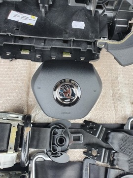 Skoda Octavia 4 IV Консоль консоли подушек безопасности подушки безопасности