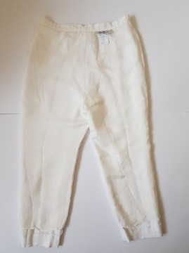 BETTY BARCLAY - damskie spodnie lniane roz. 42