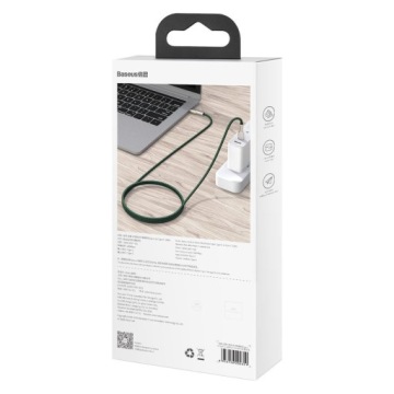 BASEUS USB-C FAST / USB-C PD QC SCP 100W 5A Мощный кабель 2м