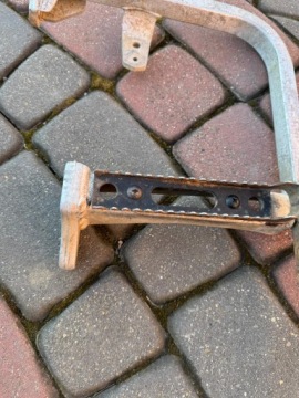 Подставки для ног Suzuki LTA 700 / 750 Kingquad крепление подножки