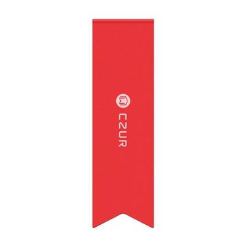 Доступны закладка и блокнот в стиле Candy Apple Red.