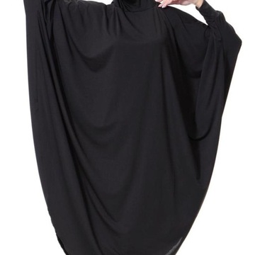 Odzież Sukienka Abaya Szata XL Czarna