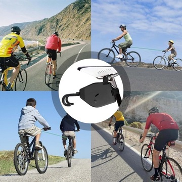 ВЕЛОСИПЕДНЫЙ БУКСИРОВКА САМОВМАТИВАЮЩИЙСЯ ТРОС ДЛЯ ДЕТСКОГО ВЕЛОСИПЕДА 2,5м