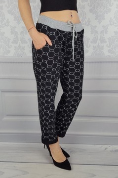 КОМФОРТНО - БРЮКИ - СВИТШОТ - ЦВЕТЫ - ХЛОПОК