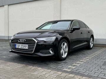 Audi A6 C8 Limousine 2.0 40 TDI 204KM 2020 Audi a6 40 TDI 204km Bezwypadkowy Kamery panoramiczne Nowy rozrzad Idealny