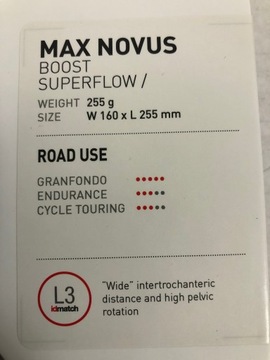 SELLE ITALIA Седло Max NOVUS Boost Superflow