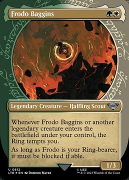 MTG LTR #812 Frodo Baggins Surge Foil