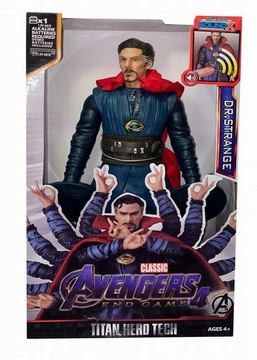 ДР. БОЛЬШАЯ ИНТЕРАКТИВНАЯ ФИГУРКА «СТРАННЫЕ МСТИТЕЛИ» ПОДВИЖНАЯ СВЕТОДИОДНЫЙ ЗВУК 30 СМ