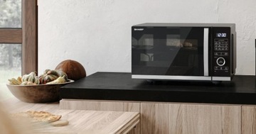 SHARP YC-QG254AE-B микроволновая печь 900Вт 25л