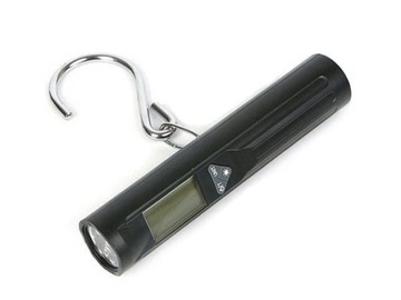 ЭЛЕКТРОННЫЙ СВЕТОДИОДНЫЙ РЫБАЛОЧНЫЙ КРЮЧОК ВЕСЫ БАГАЖА ДО 40 КГ ФОНАРЬ + БАТАРЕИ