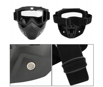 ЗАЩИТНЫЕ ОЧКИ С МАСКОЙ