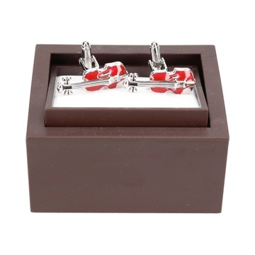 Spinki do mankietów Skrzypce