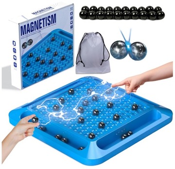МАГНИТНЫЕ ШАХМАТЫ МАГНИТНЫЕ КАМНИ ШАРЫ НАБОР ОБРАЗОВАТЕЛЬНЫХ ИГРОВ