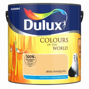 DULUX KOLORY ŚWIATA 2,5L - Złota świątynia