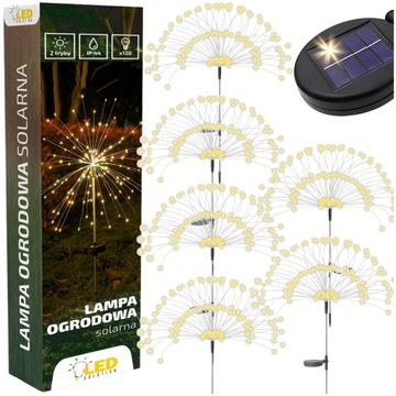 6 БОЛЬШИХ СВЕТОДИОДНЫХ СОЛНЕЧНЫХ ЛАМП, ПРИВОДЯЩИХ В САДУ ОПАСНЫЙ ФЕЙЕРВЕРК, ДЕРЕВО