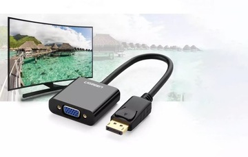 АДАПТЕР UGREEN КОНВЕРТЕР АДАПТЕР DISPLAYPORT DP FULL HD TO VGA 60 Гц
