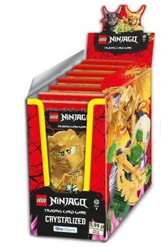 LEGO NINJAGO CRYSTALIED seria 8 karty - 15 saszetek - 90 kart