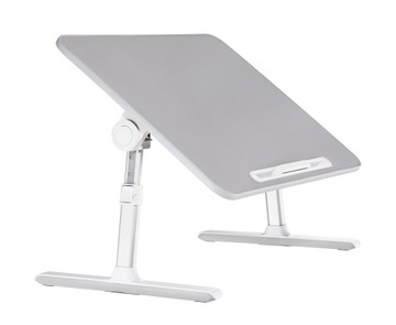 Elegancki Stolik PODSTAWKA STOJAK pod LAPTOPA Regulacja Wysokości Duży Blat