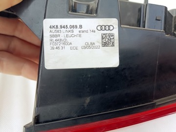 AUDI A7 S7 4K8 SVĚTLO ZADNÍ LEVÝ LED NEON 4K8945069B