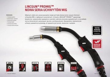 СВАРОЧНЫЙ ДЕРЖАТЕЛЬ LINCOLN LINCGUN PROMIG 230T 4м