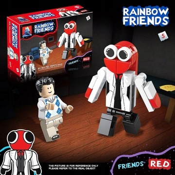 8 X ZESTAW KLOCKÓW RAINBOW FRIENDS FIGURKI KOMPLET