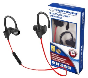 SŁUCHAWKI BEZPRZEWODOWE BLUETOOTH SPORTOWE DO BIEGANIA ĆWICZEŃ DOUSZNE