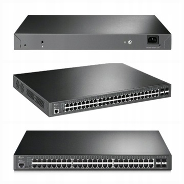SWITCH TP-LINK SG3452P v 3.30 52 porty gigabit 48 portów PoE+ i 4x SFP