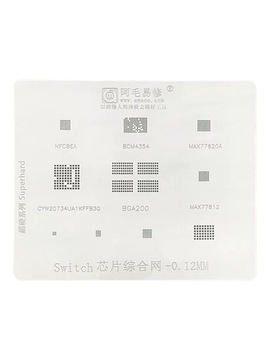 Zestaw Sit Sito BGA Nintendo Switch BCM4354XKUBG MAX77620A BCM4354 NFCBEA