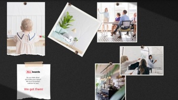 Доска COMBI, черная, магнитная пробка, 90х60 см