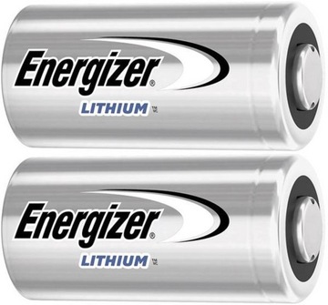 2x Bateria ENERGIZER Foto CR123A DL123A EL123AP Lithium 3V