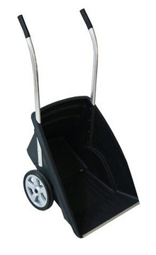 Taczka Ogrodowa Dwukołowa 120L z tworzywa PP Koleba Japonka Wózek XXL Lekka