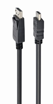 Lanberg DisplayPort (M) V1.1 — переходной кабель HDMI (M), 3 м, черный