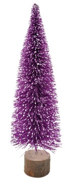 Блестящая ФИГУРА РОЖДЕСТВЕНСКАЯ ЕЛКА ФИОЛЕТОВОЕ украшение