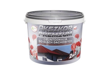 AKSIKOR PREMIUM GRUNTOEMALIA DO BLACH DACHOWYCH BRĄZOWY 10L