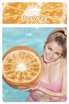 BESTWAY Пляжный мяч 46см фруктовый микс