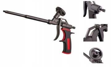 Zestaw Piana montażowa 65 PVC czyścik pistolet PRO