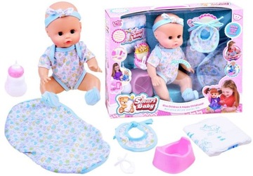 Interaktywna lalka Ledy Toys Smart Baby 30 cm zabawki