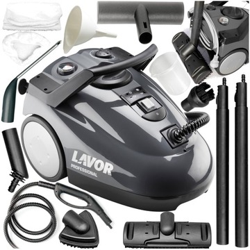 PAROWNICA MYJKA PAROWA PROFESJONALNA LAVOR GV KONE 2300W 4 bar MOP PAROWY