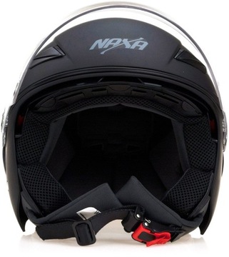 OTWARTY KASK MOTOCYKLOWY NAXA S21 M/B + BLENDA