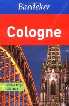 COLOGNE KOLONIA NIEMCY BAEDEKER PRZEWODNIK +MAPA