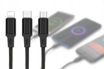 Автомобильный держатель для телефона Смартфон + кабель