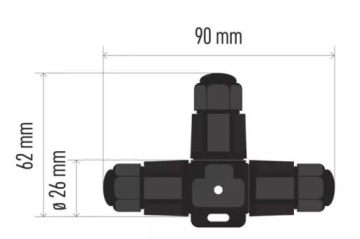 Т-образный разъем EMOS IP68