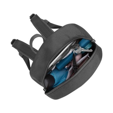 Riva Case 5422 Urban mały plecak sportowy 6l, szary