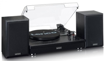 Gramofon Hi-Fi Lenco LS-100 Bluetooth AUX DREWNO