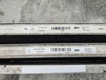 CHLADIČ CHLADIČE KOMPLET MERCEDES A TŘÍDA A45 W177 CLA118