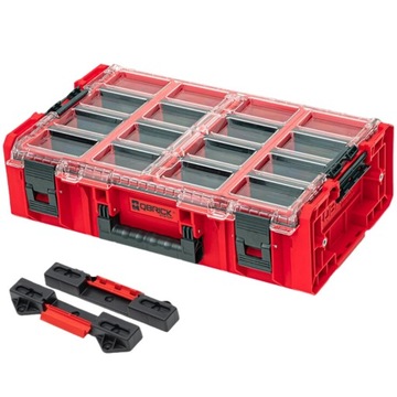 Organizer 58x38x17cm 4 pojemniki Qbrick System ONE 2XL 2,0 RED Ultra HD Cus