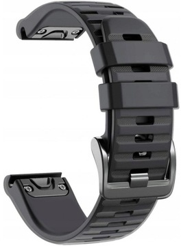 CZARNY Pasek Garmin FENIX 6 PRO QuickFit 22mm