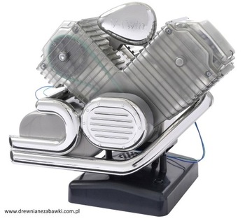 Haynes V Twin Motorcecle model silnika spalinowego
