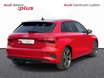 Audi A3 8Y Sportback 2.0 35 TDI 150KM 2022 Audi A3 Sportback Wirtualny kokpit ,Kamera cofania ,Ambiente 2.0 Diesel, zdjęcie 4
