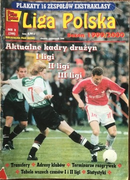 SKARB KIBICA LIGA POLSKA 1999/00 PIŁKA NOŻNA